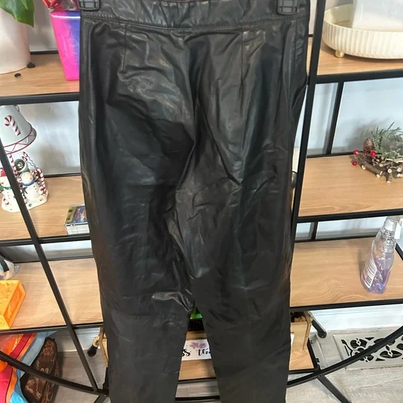 Genuine Leather Pants - Picture 3 of 9